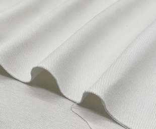 加厚白色牛仔布料进口纱织造高档精棉纯牛仔面料双股毕业设计布料