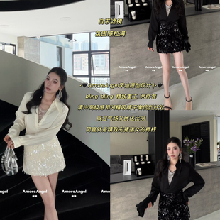 辛迪.AmoreAngel-片收腰短裙+高级感拉满衬衫套装(26年早春)2628