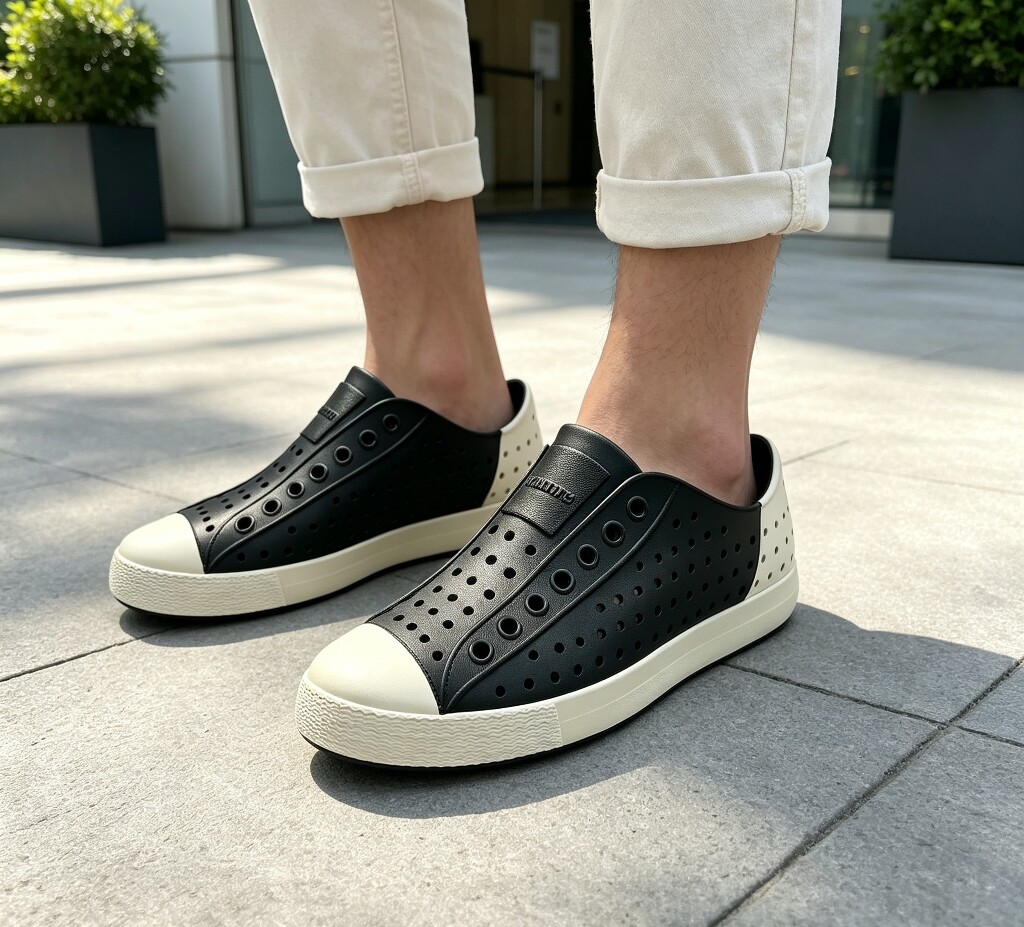 正品native shoes男女洞洞鞋休闲沙滩鞋凉鞋软底防滑透气鞋