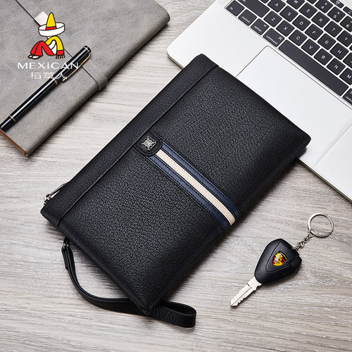 稻草人2025新款男士手拿包