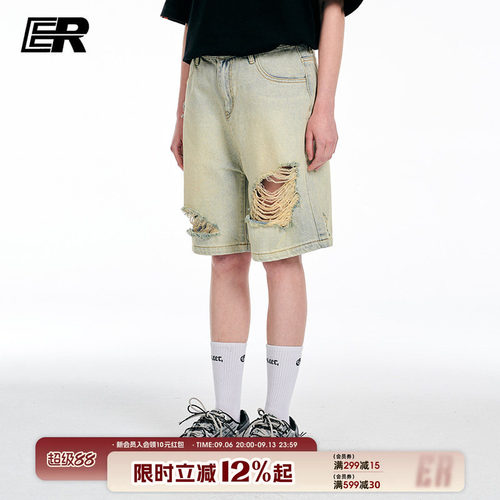 ER短裤夏季休闲牛仔短裤
