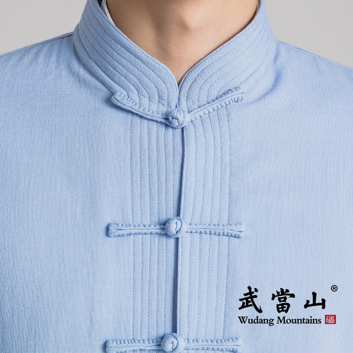 武当山太极服秋冬新款加厚上衣