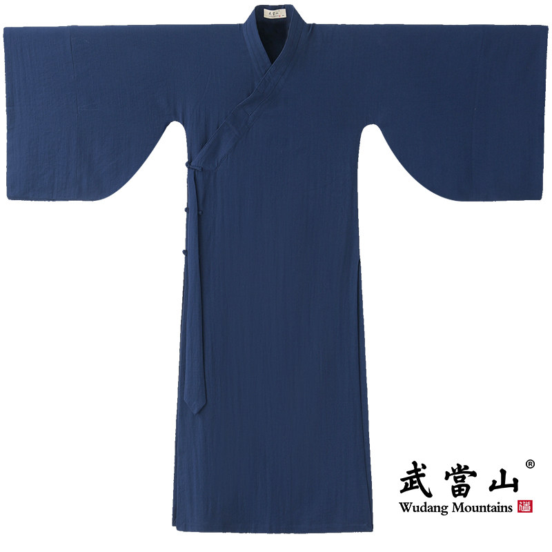 武当山服饰外套男女中国风长款汉服传统三清领大袖得罗武当派服装