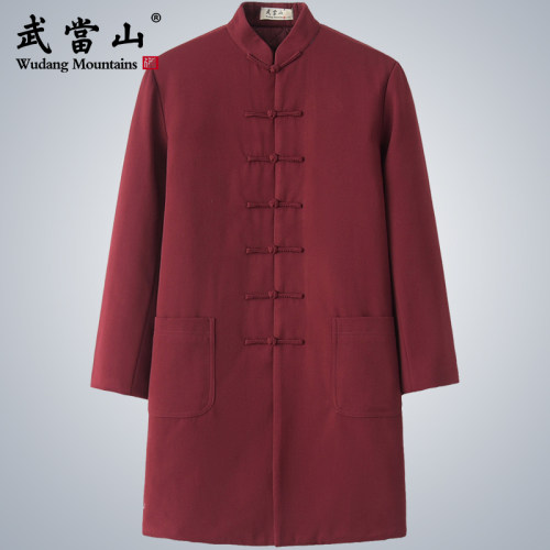 武当山太极服女秋冬唐装高档比赛