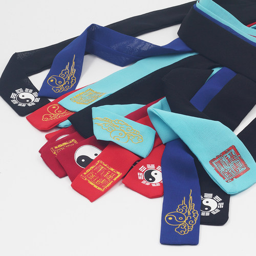 太极服头巾一字巾太极巾发带