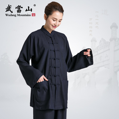 武当山太极服女夏中国风新款套装