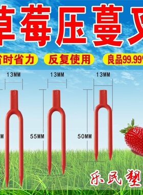 草莓叉子育苗压蔓器压苗叉藤蔓植物固定器压蔓生根定植叉育苗叉