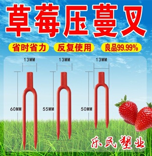 草莓叉子育苗压蔓器压苗叉藤蔓植物固定器压蔓生根定植叉育苗叉