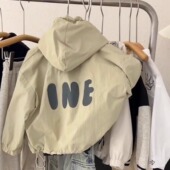 儿童冲锋衣外套2026春秋新款 夹克潮 小男孩男童洋气风衣女宝宝秋季