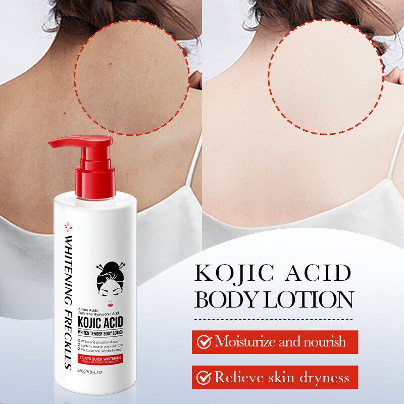 曲酸身体乳 Kojic Acid Whiten Tender Body Lotion Moist Smooth