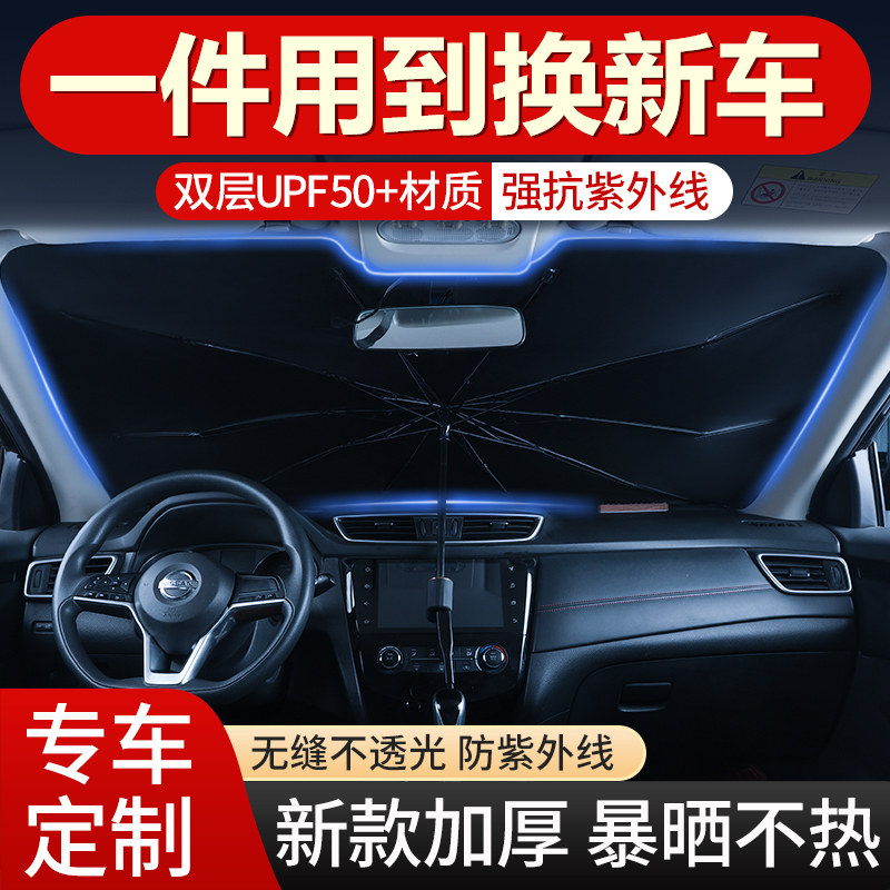 长安CS75PLUS CS55 CS35 UNIT UNIV逸动汽车遮阳伞防晒前挡遮阳帘怎么看?