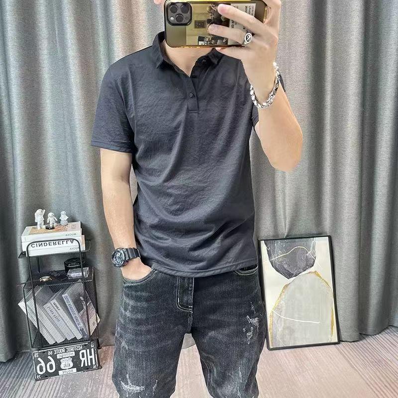 pol衫男款2026夏季新修身