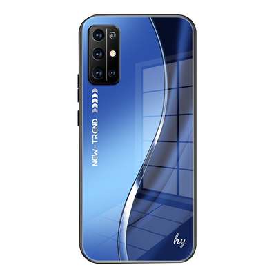 适用荣耀30s手机壳新款玻璃防摔保护套honor30s硅胶软边小众全包网红潮男女时尚个性创意高级感渐变简约外壳