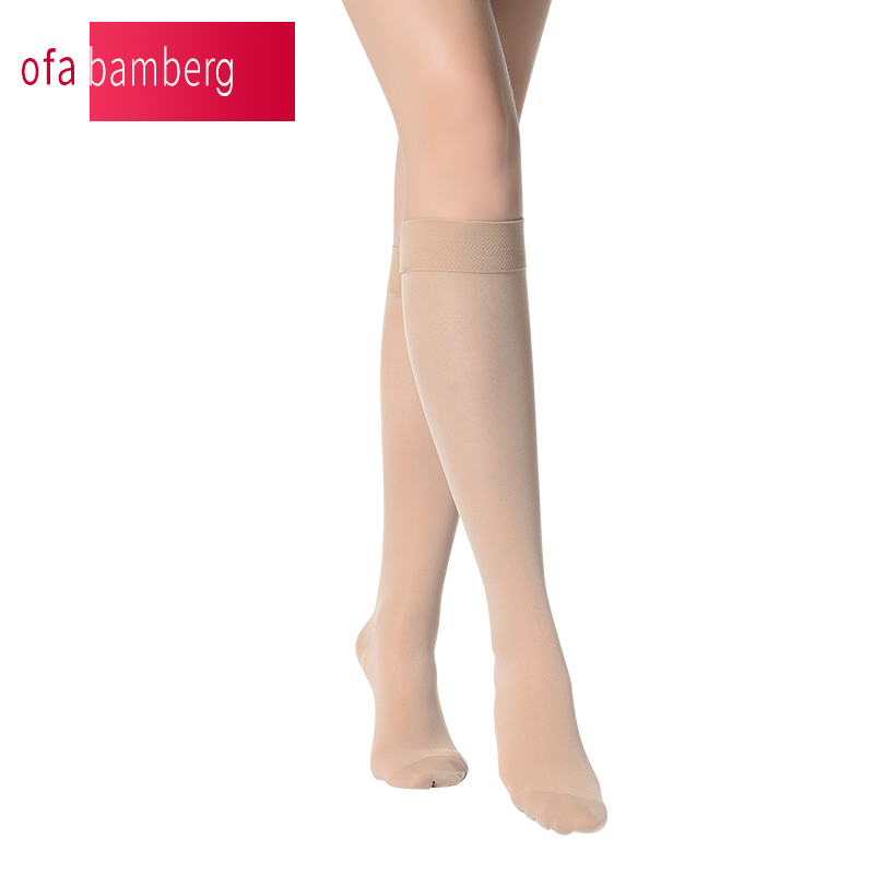 德国OFA正品二级中筒弹力袜原装进口CCL2薄款及小腿护士短筒袜子