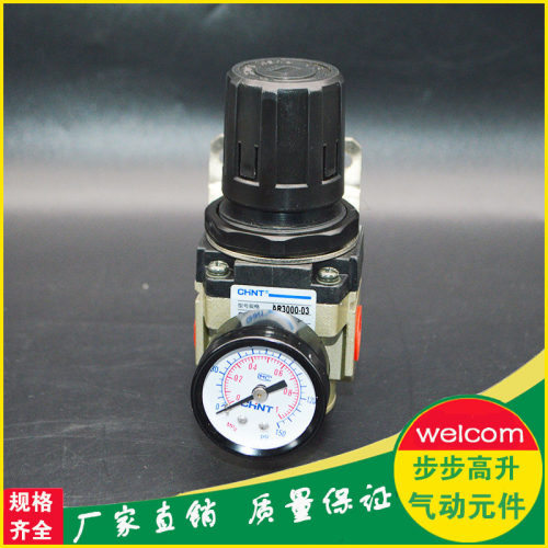 CHNT正泰空气减压阀气压调节阀 气动气泵精密调压阀 AR2000-02