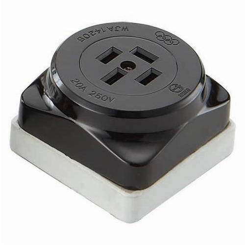 OL YPMIA台湾嵘光4P20A半磁明装插座WJA-1420B三相四线工业插座,标准件/零部件/工业耗材,自动化流水线,淘宝优惠券,粉丝福利购,淘宝优惠卷