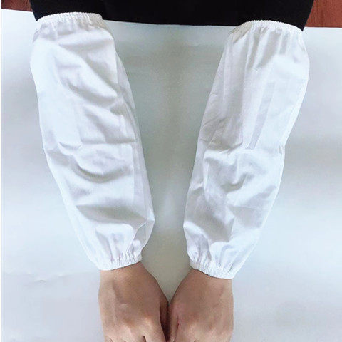袖套纯白色劳保棉套袖
