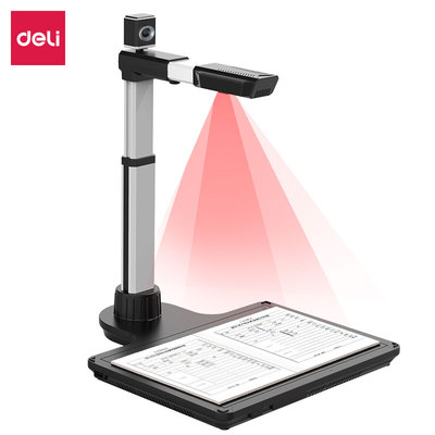 得力15166/15162/15163/15161高拍仪高清A3/A4办公文件PDF