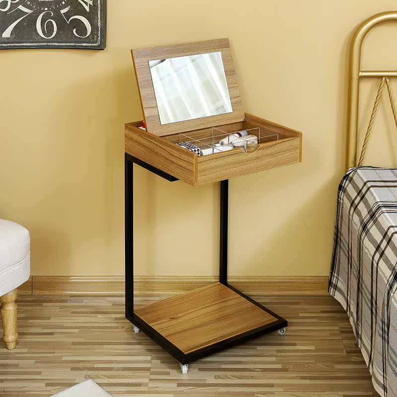 网红60cm梳妆台卧室小户型简易单人可移动床边柜小型迷你40化妆桌|ruв категории жилой мебели, Таблица класса, комод/стол - от Buy2taobao.com для оказания профессиональной услуги покупки агента Taobao