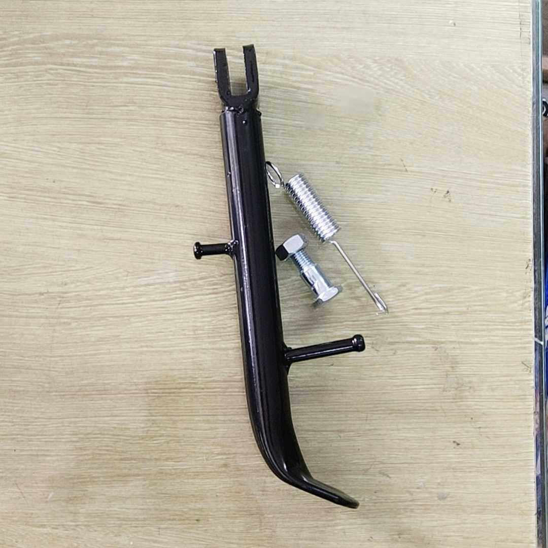 适配于豪爵太子hj125gn125单脚架建设天马支撑架摩托车配件
