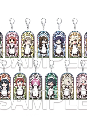 【正版现货】LLAS 虹之咲 四格动漫 璃奈 雪菜 女仆执事 彩窗挂件