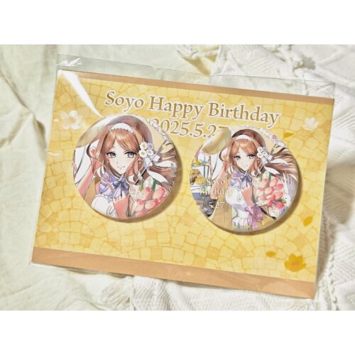 【正版现货】 Mygo 长崎素世  2025生日吧唧立牌海报套装