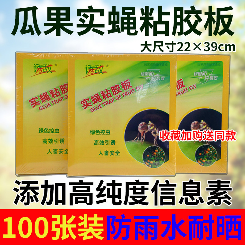 诱敌实蝇粘胶板双面果蝇贴粘针蜂农用粘虫板瓜果实蝇诱粘板诱捕器在类目 鲜花速递/花卉仿真/绿植园艺, 园艺用品, 其它园艺用品中 - 来自Buy2taobao.com提供专业的淘宝代购服务