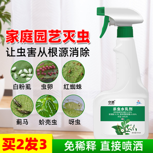 杀虫剂花卉植物通用花草灭红蜘蛛蚧壳虫蚜虫药液药除蚂蚁喷雾