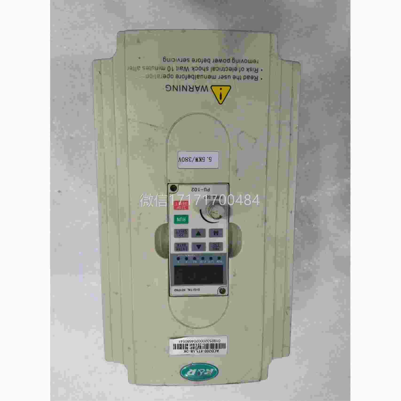 2手议价#变器润频器变ACD200-4T5.5科B-D频k5.