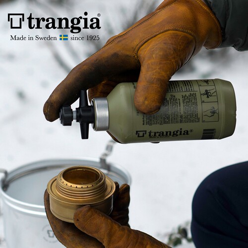 Trangia 瑞典原装 燃料瓶户外露营酒精储存瓶野营按压式分装油瓶