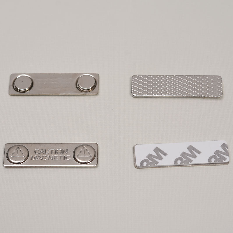 制作磁吸胸针微章贴片工牌磁铁配