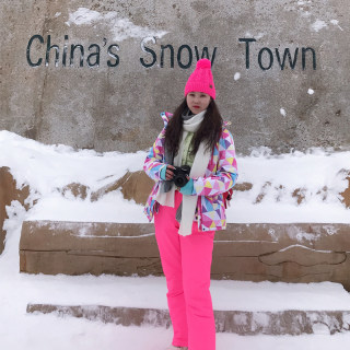 雪乡旅游装备滑雪服女套装 大码加厚保暖滑雪衣女 防水冬季韩版雪