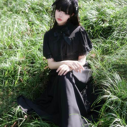 MuggleStudio原创设计黑色长裙