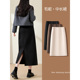 高级感毛呢半身裙女秋冬季 2025新款 冬裙中长巨好看包臀a字直筒裙