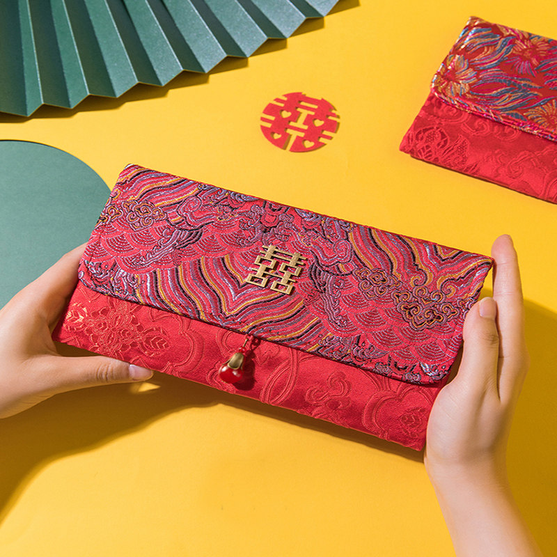 万元改口费红包结婚高档奢华中国风个性创意婚庆婚礼用喜字利是封