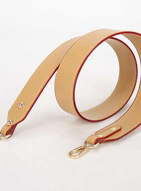 适用LV咖啡棋盘格托特包带子30黑白speedy25宽肩带改造配件斜挎带