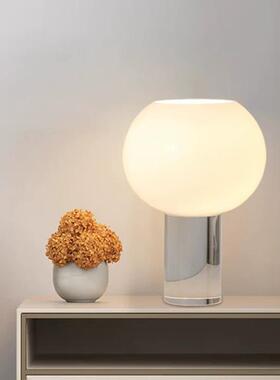 后现代轻奢设计师款台灯样板房客厅卧室书房北欧美式装饰玻璃台灯