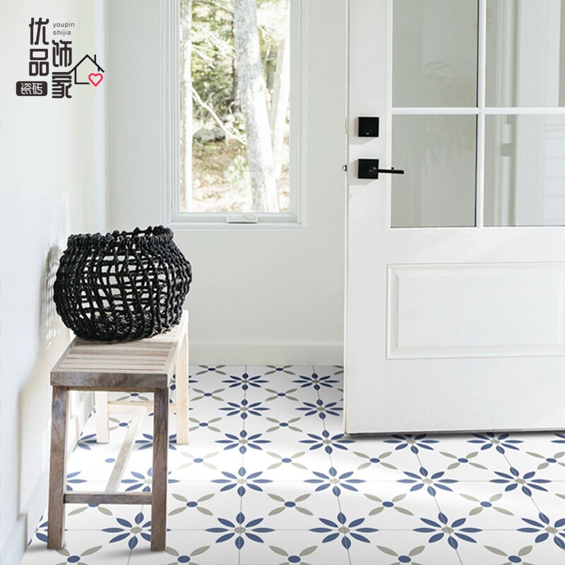 灰色阳台花砖北欧 价格 怎么样 图片