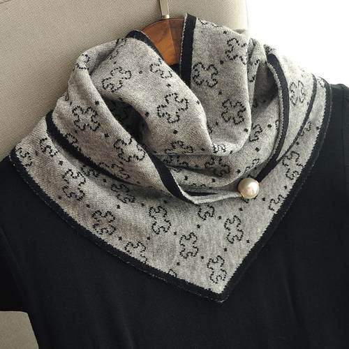 方便保暖护颈围巾围脖磁吸口秋冬