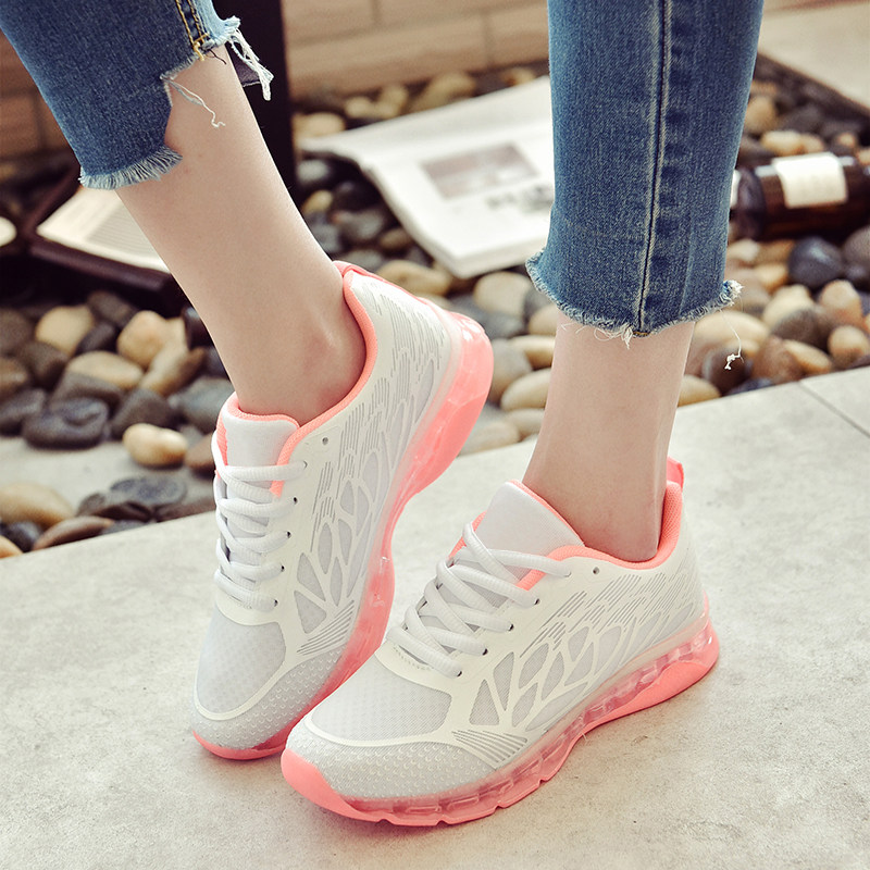 网面运动鞋女夏季韩版ulzzang气垫鞋透气网鞋学生原宿百搭休闲鞋