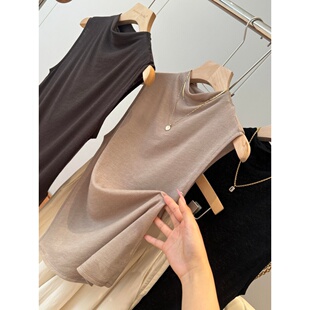 无袖 高性价比 商场230 莱赛尔羊毛 上衣U554 超值捡漏