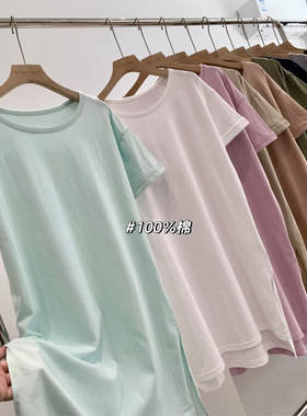 超值好价！速入！100棉！19块淘到日单素色连衣裙Q033