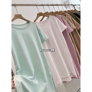 超值好价！速入！100棉！19块淘到日单素色连衣裙Q033