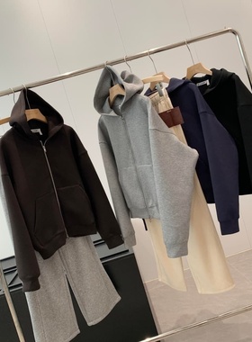 捡漏！淘到国外490+连帽空气感卫衣开衫T451