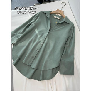 天丝亚麻衬衫 门店300 P144 订单剩余 省200多