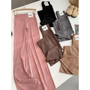 休闲裤 捡漏 女微喇显瘦瑜伽裤 舒适休闲长裤 R396 淘到国外180