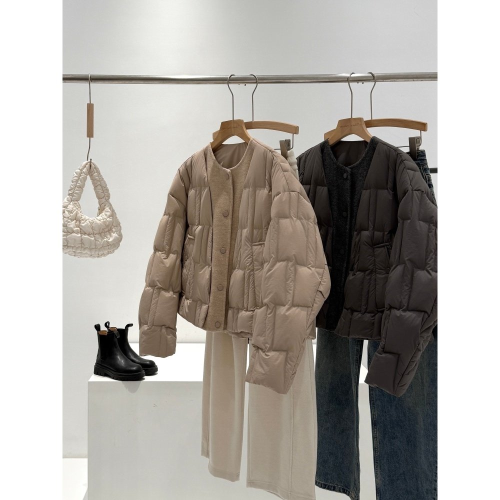 捡漏！90绒！同品质1k+拼接短款羽绒服T137,女装/女士精品,羽绒服,淘宝优惠券,粉丝福利购,淘宝优惠卷