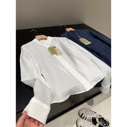 精品单速收！100苎麻！红人店同品质355+复古立领衬衫W659