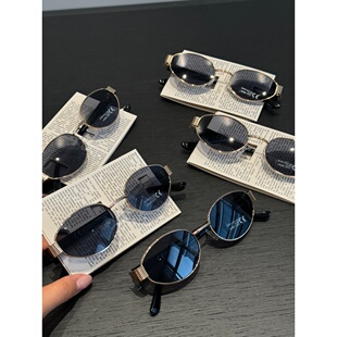 uv400！夏季必bei～国外商场119+老钱感金属太阳镜U932