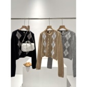 捡漏 R558过几天 针织开衫 同品质商场299 软糯羊毛混纺长袖